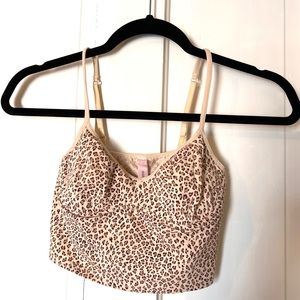 Sexy Victoria Secret Cat Print Cami